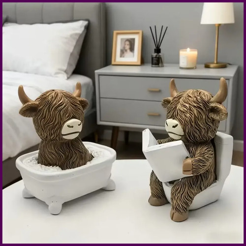 Piece highland cow - piece,