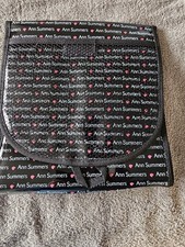 Ann Summers Hanging Black & Pink Wash Bag With Zipped Compartments