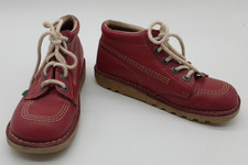 Kickers Kids Pink Leather Ankle Boots UK 3 EUR 35