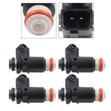 4X Fuel Injectors 15710-10G00