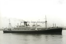 az0021 - Shaw Savill Liner - Athenic , built 1947 - photograph