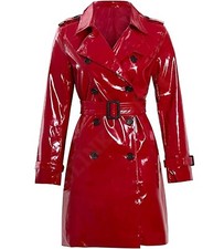 Women’s Red Gothic Trench