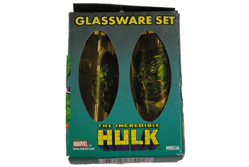 Incredible hulk glassware - incredible,