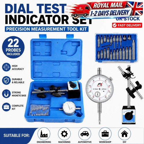 Dial indicator gauge set - indicator,