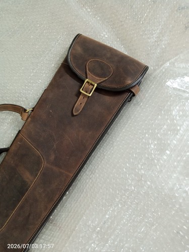 Vintage leather shotgun slip - shotgun,
