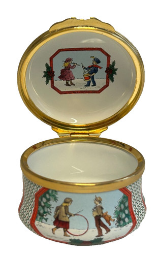 Halcyon days enamel christmas - enamel,