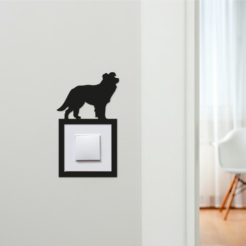 Light switch surround border - switch,
