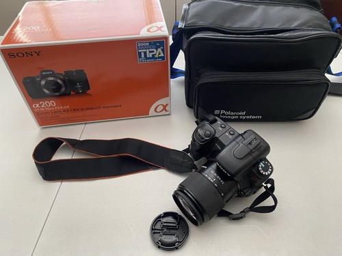 Sony alpha a200 2mp digital - 10.2mp,