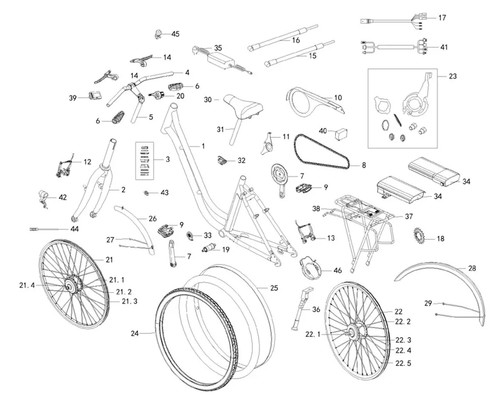 Sfm sachs motor adapter - motor,