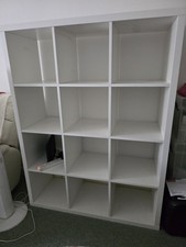 IKEA Kallax White Shelving Unit 3x4 Cubes Storage Unit 44x15x58"