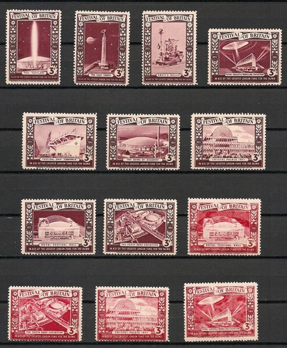 Cinderella stamps 1951 - gb,