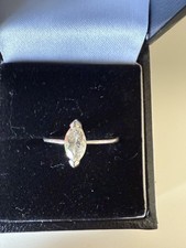 0.70ct Marquise Natural Diamond Ring