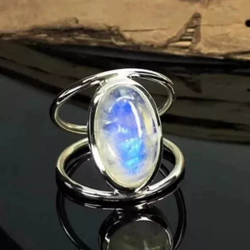 Popular moonstone ring - ring, 925