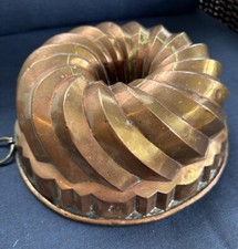 Antique Old Copper Metal Round