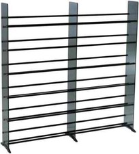 TransDeco Glass CD/DVD Rack