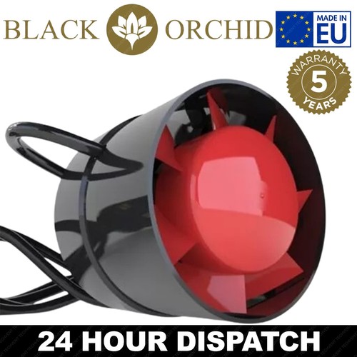 Black orchid 125mm - 125mm, axial