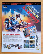 SUPER PROBOTECTOR CONTRA III SUPER NINTENDO GAME MAGAZINE ADVERT VINTAGE RETRO