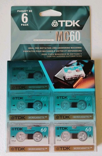New tdk mc60 2005 old - 2005, stock