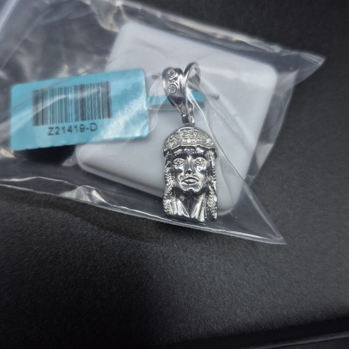 Mens moissanite jesus - mens, head