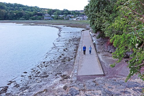 Photo 6x4 foreshore path - photo,