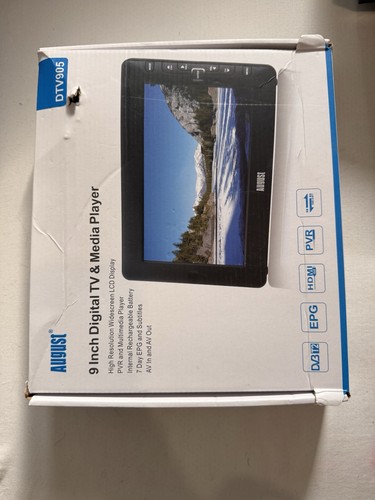 August dtv905 portable - portable, digital