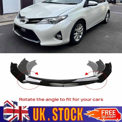 Glossy front bumper lip - bumper,