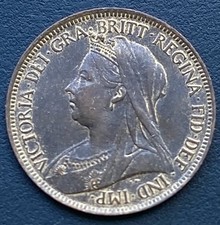 Victoria Half Penny 1899