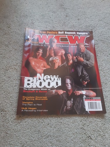 Wcw magazine rare - wcw,