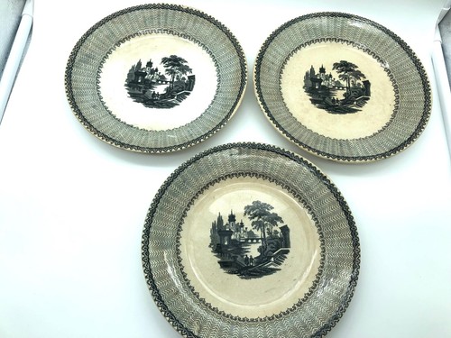 English plates george - by,