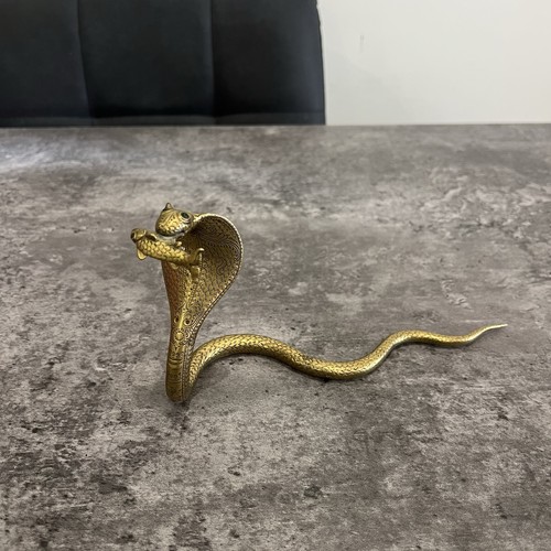 Vintage brass cobra - vintage, with