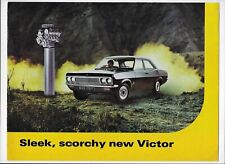 1968 Vauxhall Victor 1600 & Victor 2000 (FD generation) car brochure