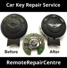 Mini One Cooper S Clubman Car Key Fob Repair Fix Battery Replacement New Case
