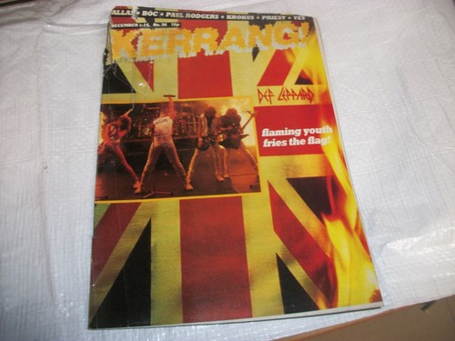 Kerrang 56 vintage rock - kerrang, no.56