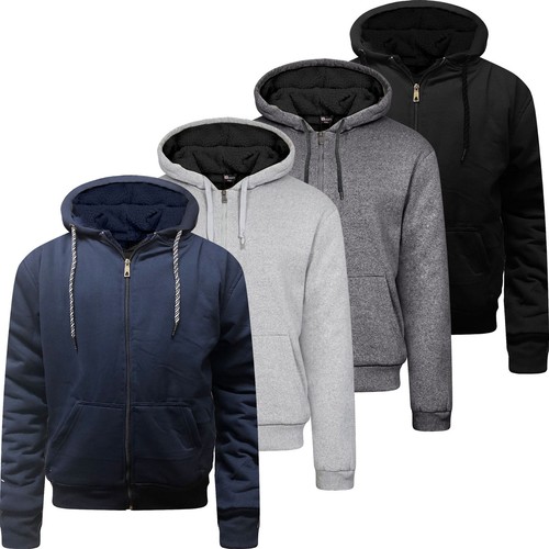 Mens sherpa fleece - fur, lined