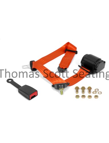 Lap diagonal point seat belt - lap,