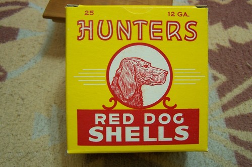 Red dog shot - red, gun