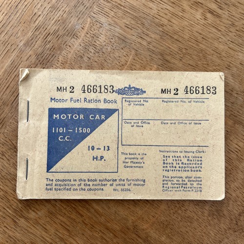 Motor fuel ration - motor,