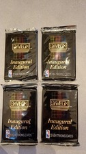  4x NBA Skybox 1990 1991  Series 2 Sealed Pack Basketball Inaugural Edition