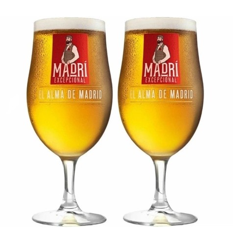 Madri spanish beer - 2x,