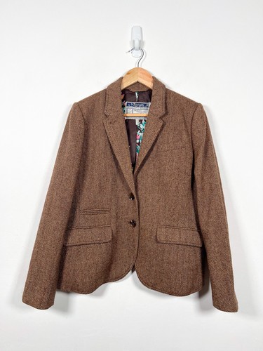 Joules tweed jacket size - jacket,