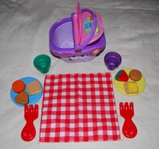 LeapFrog Shapes & Sharing Picnic Basket, Complete with All Accessories.