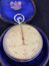 RARE ROYAL NAVY STOPWATCH 1945 WALTHAM ADMIRALTY PATTERN NO 6 ASDIC WWII