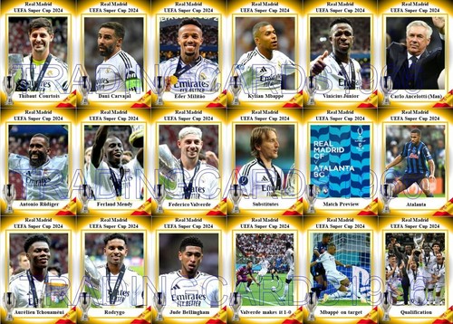Real madrid 2024 uefa super - madrid,