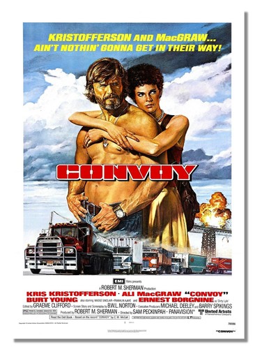 Convoy action comedy film - convoy,