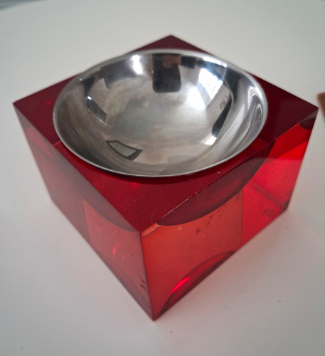Signed block crystal - block,