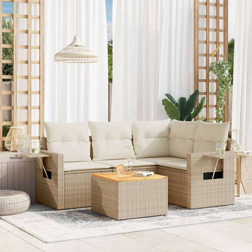 Garden sofa set beige - garden,