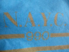 Vtg S/S 1990-Boneville Navy