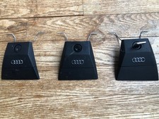 Audi Q7 Roof Rack Covers Plates / End Caps With Locks X 3 Not Bars Unless Wanted