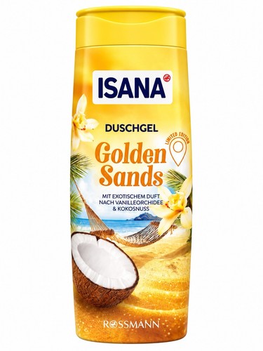 Isana golden sands shower gel - golden,