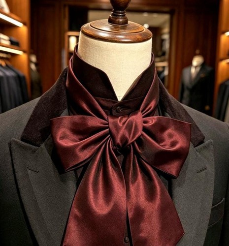 Burgundy red silky dupion - burgundy,